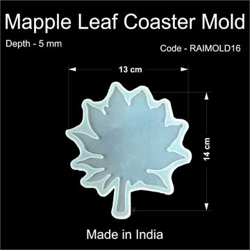 Mapple Leaf Coaster Mold-RAIMOLD-16