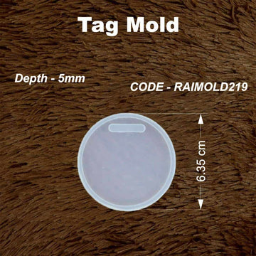 Circle Tag  Mold-RAIMOLD-219