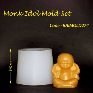 Monk Idol 3D Mold -RAIMOLD-274