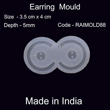 C' Shape Earring Mold-RAIMOLD-88