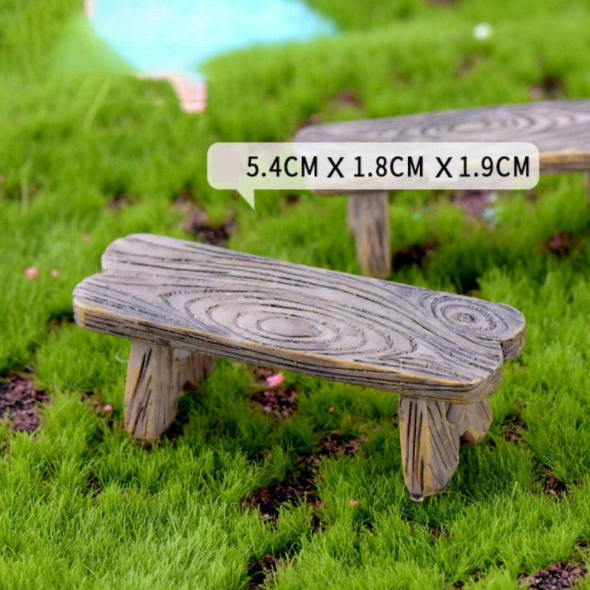 Mini hot sale wooden bench