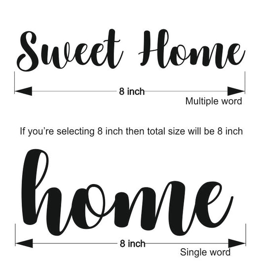 Custom Acrylic Name Cutout