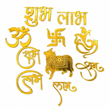 Diwali Acrylic Cutouts