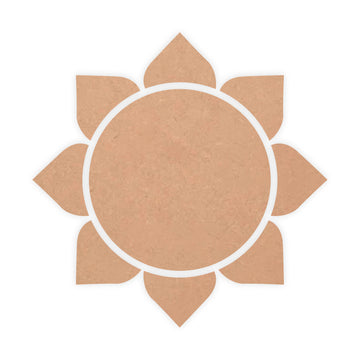 MDF Rangoli Base Cutout - 009