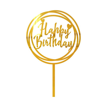Acrylic Cake Topper-CT-12