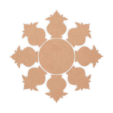 MDF Rangoli Base Cutout - (Code-17)