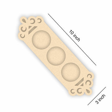 MDF T-light Holder - 18