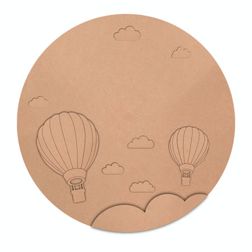 Airballoon MDF Name sign