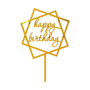 Acrylic Cake Topper-CT-01
