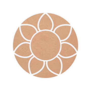 MDF Rangoli Base Cutout - 001