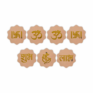 MDF Cutout for Hanging/Latkan/Toran - Pak of 7 (CODE-05)