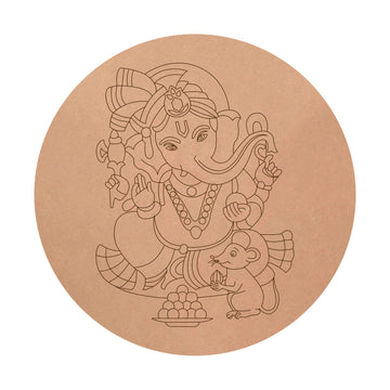 Pre Marked MDF Ganesha (code -08)