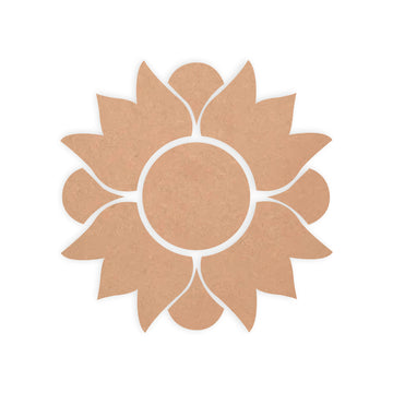 MDF Rangoli Base Cutout - 002