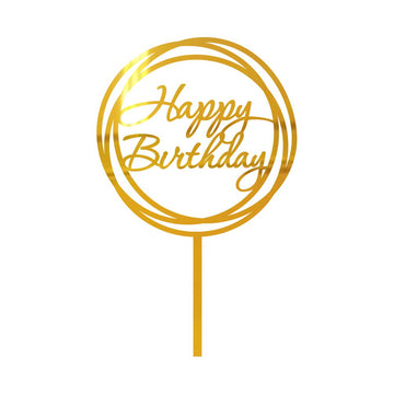 Acrylic Cake Topper-CT-04