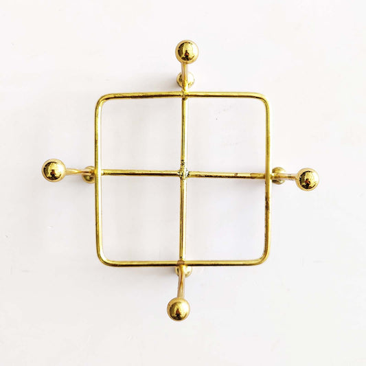 Square Metal Coaster Stand