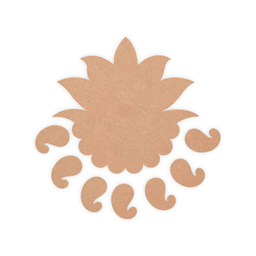 MDF Rangoli Base Cutout - 007