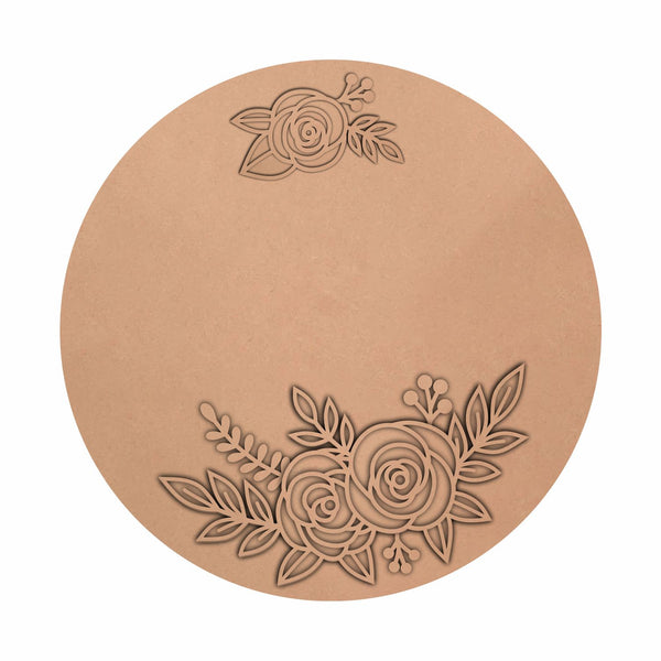 Rose MDF Name sign
