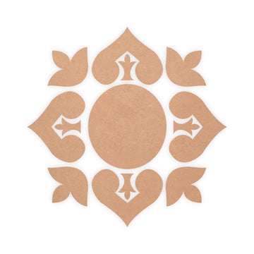MDF Rangoli Base Cutout - 008