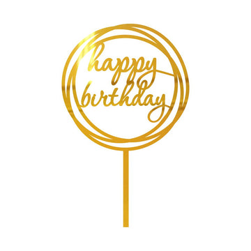 Acrylic Cake Topper-CT-08