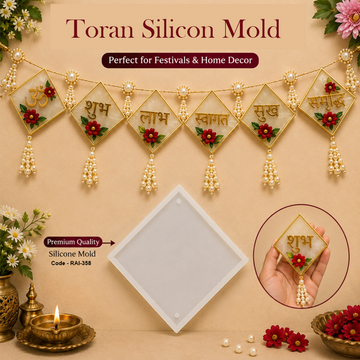 Toran / Wall hanging Silicon mold- Code- RAI-358