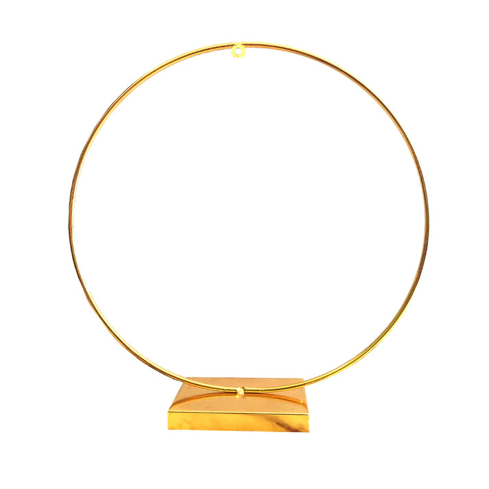 Round Golden Display Stand (14 inch)