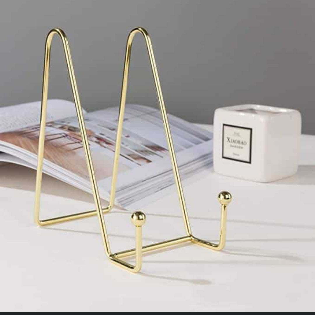 Golden Metal Display Stand - 6 inch