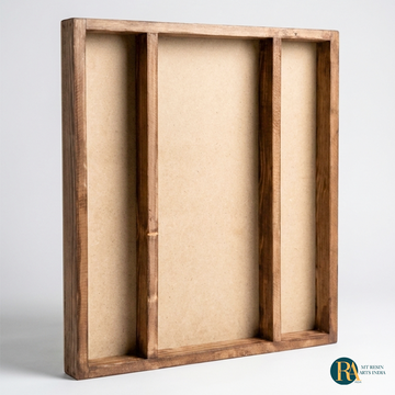 Varmala Preservation Wooden Frame 3 partition 20"*24"