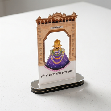 Khatu Shyam Acrylic Decorative Stand