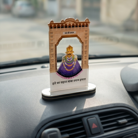 Khatu Shyam Acrylic Decorative Stand