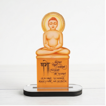Mahaveer Swami Acrylic Decorative Stand