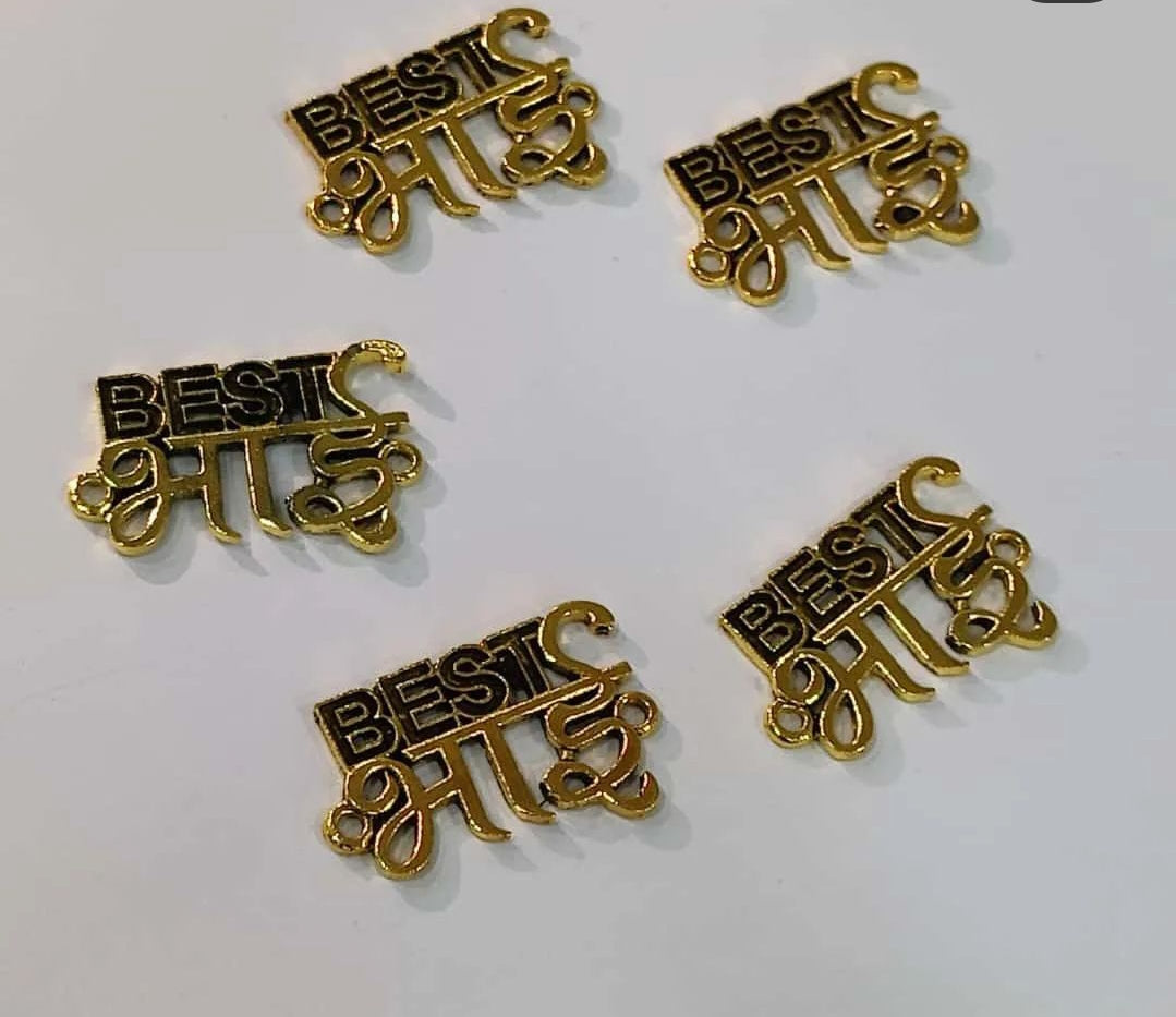 Best Bhai Rakhi Charm(set of 5)