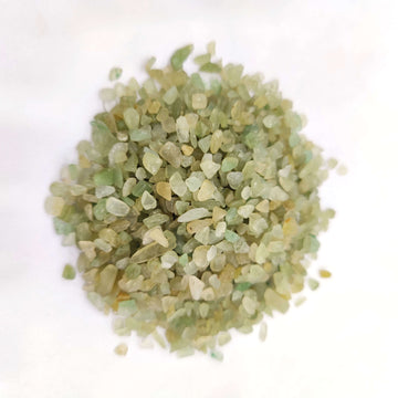 LIGHT GREEN AVENTURINE STONE (250 gram)