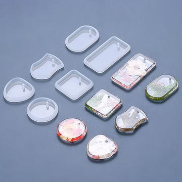 Pendant and Keychain Mold - 6 pcs [IMPORTED]