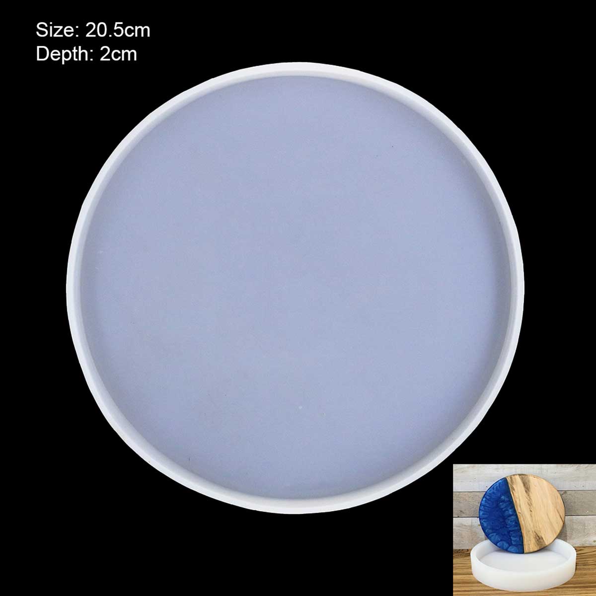 8 Inch Circle Mold (20MM) [IMPORTED]