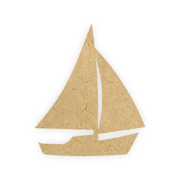 Boat Shape MDF Cutout