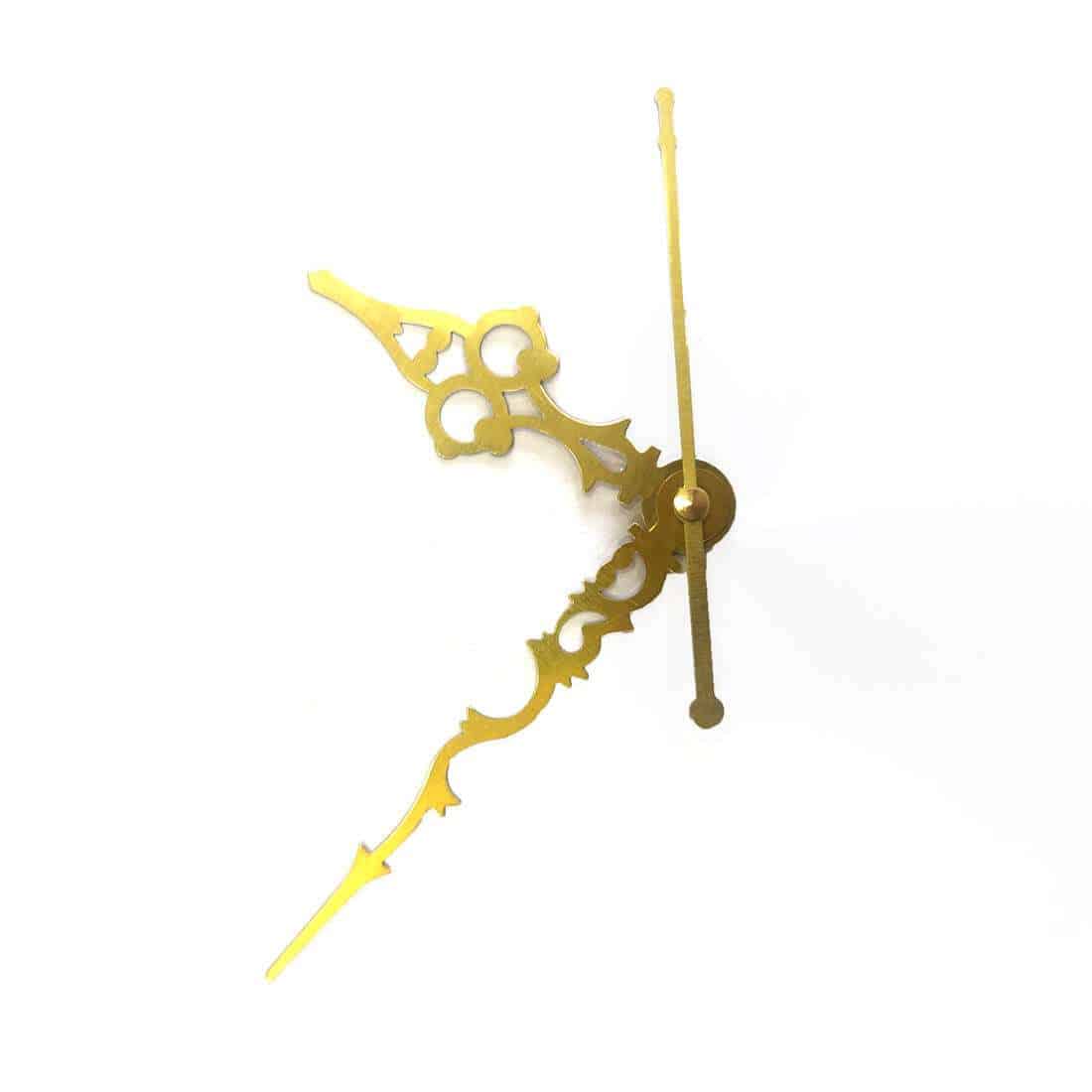 Clock Hands Set Golden