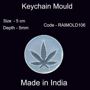 Weed Leaf Keychain Mold-RAIMOLD-106