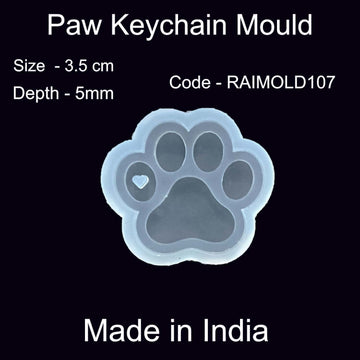 Paw Keychain Mold-RAIMOLD-107