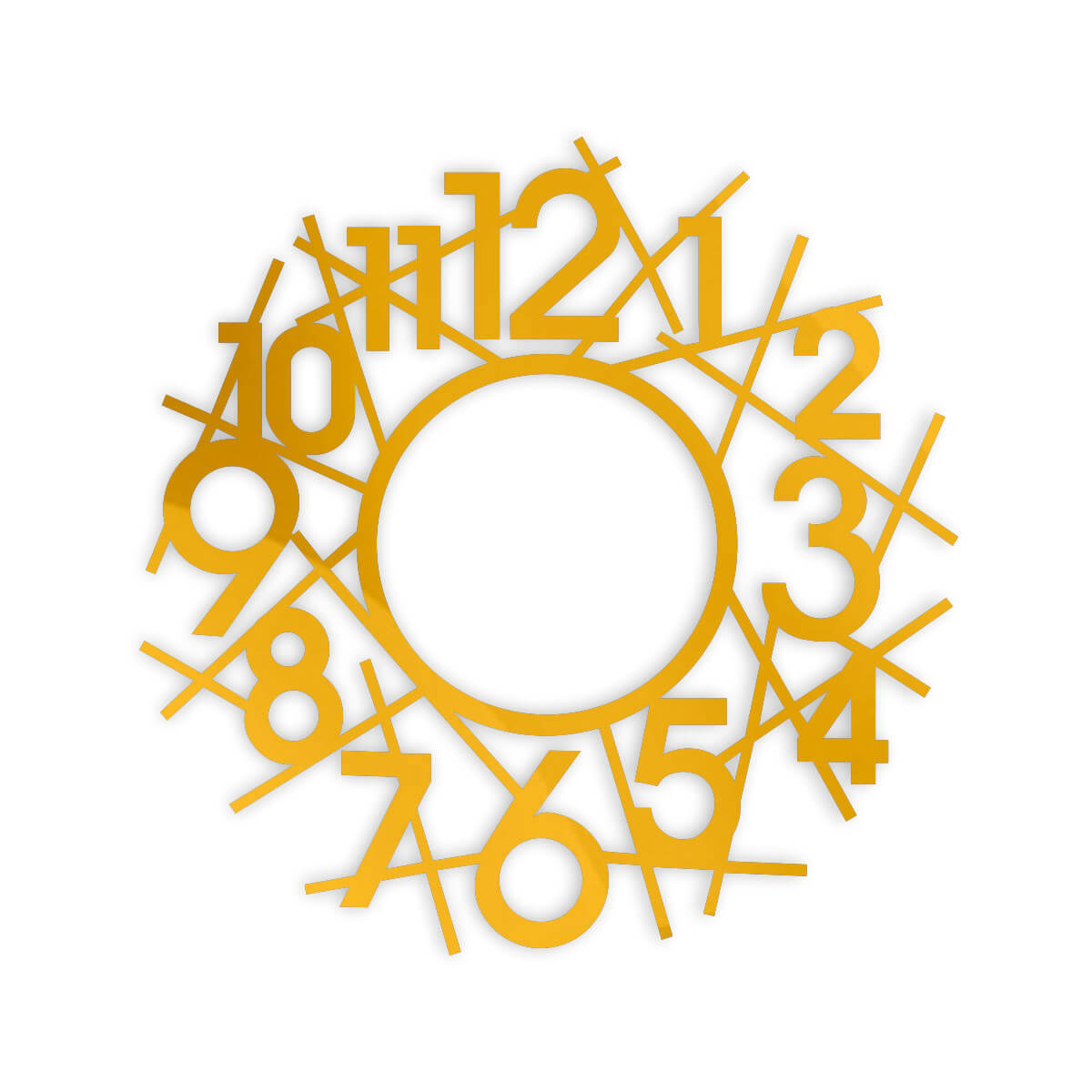 Metal Clock Rings Acrylic Clock Ring- MTRAI10