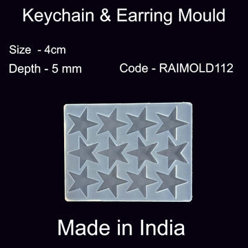 Star Earring And Keychain Mold-RAIMOLD-112