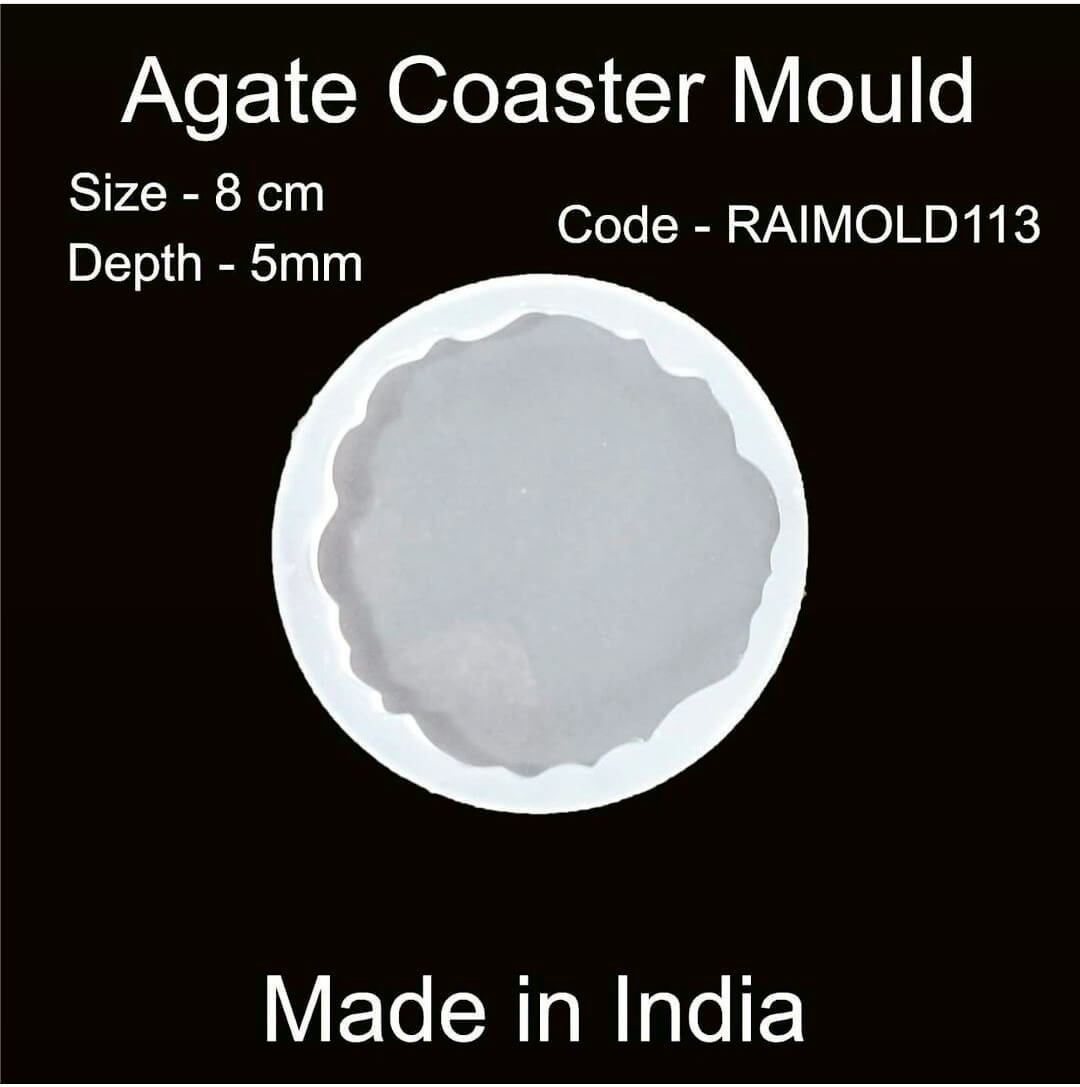 Agate Coaster Mold-RAIMOLD-113