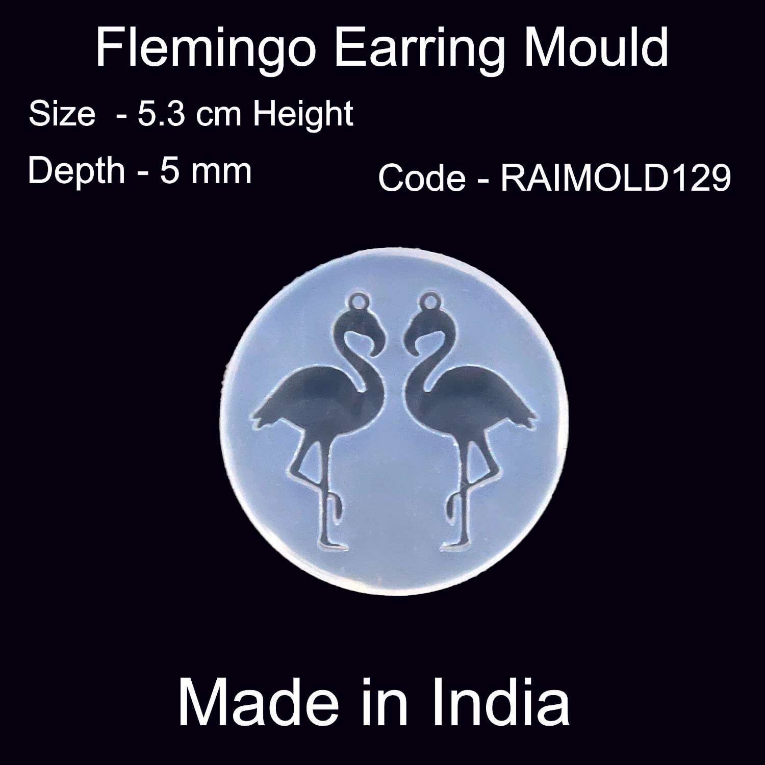 Flamingo Earring Mold-RAIMOLD-129