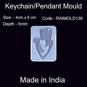 Mother Baby Keychain and Pendant Mold-RAIMOLD-139