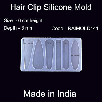 Hair Clip silicone Mold-RAIMOLD-141