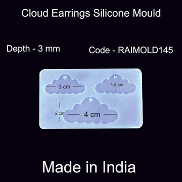 Cloud Earring And Pendant Mold-RAIMOLD-145