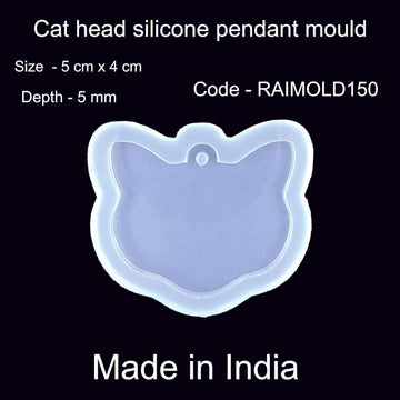 Cat Head Pendant Mold-RAIMOLD-150