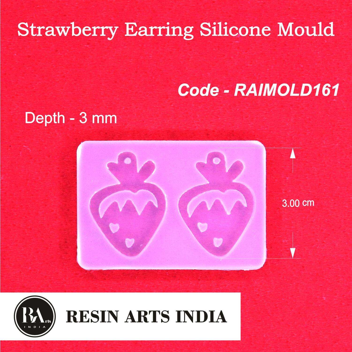 Strawberry Earring Mold-RAIMOLD-161