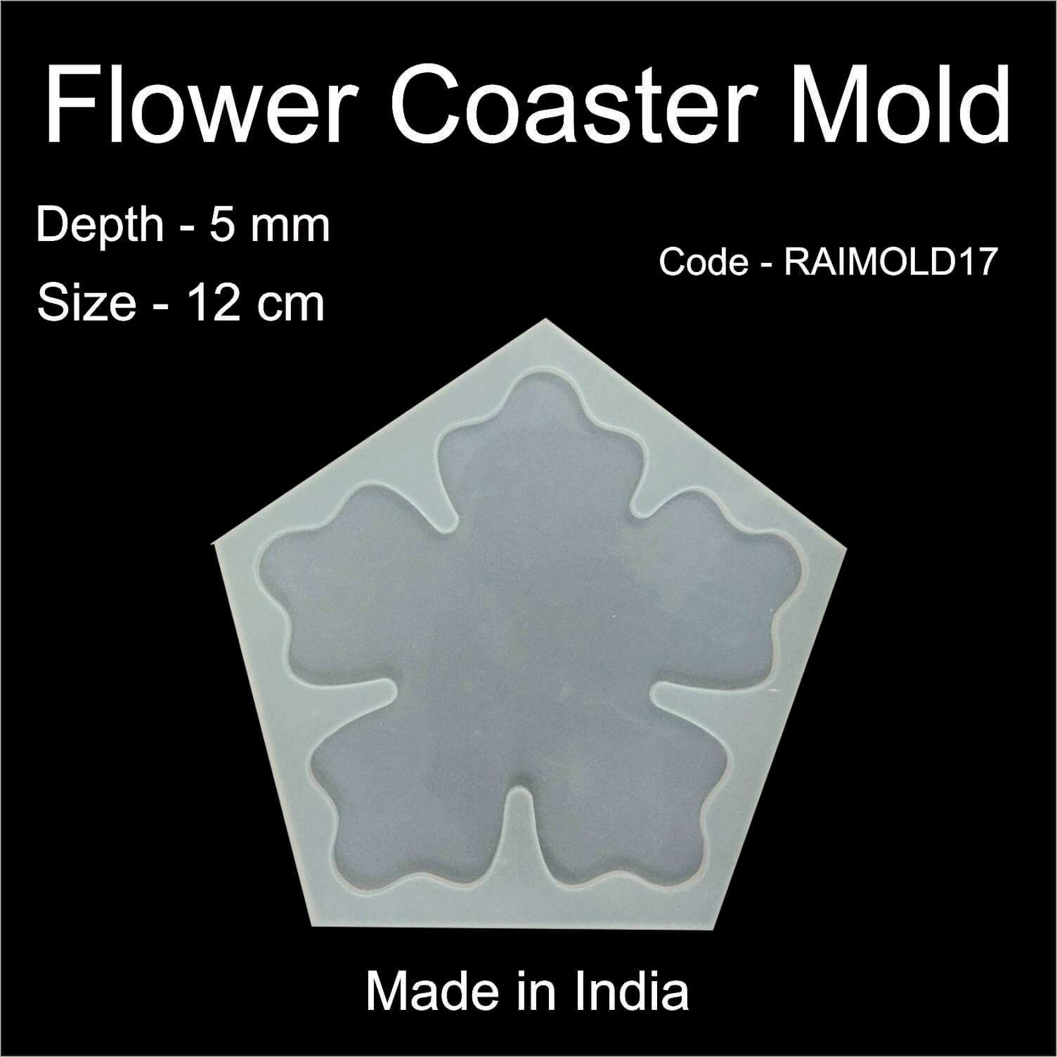 Flower Coaster Mold-RAIMOLD-17