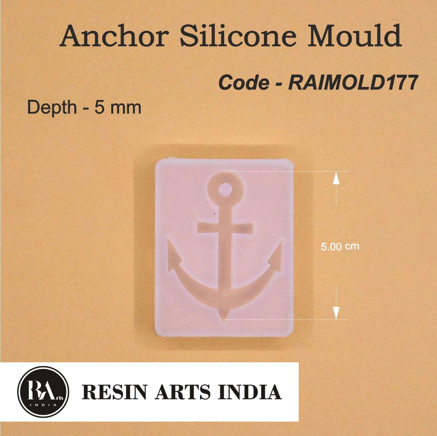 Anchor Keychain Mold-RAIMOLD-177