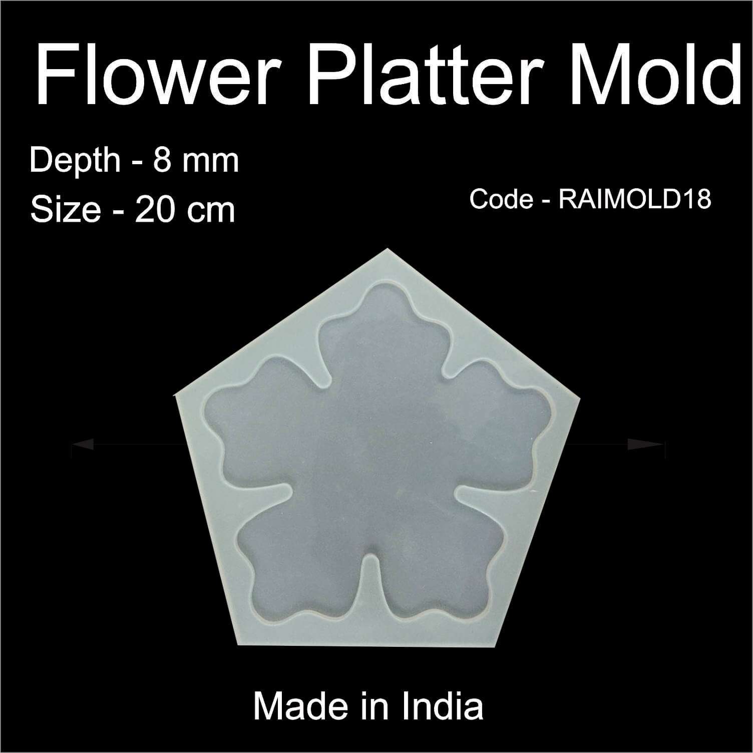 Flower Platter Mold-RAIMOLD-18